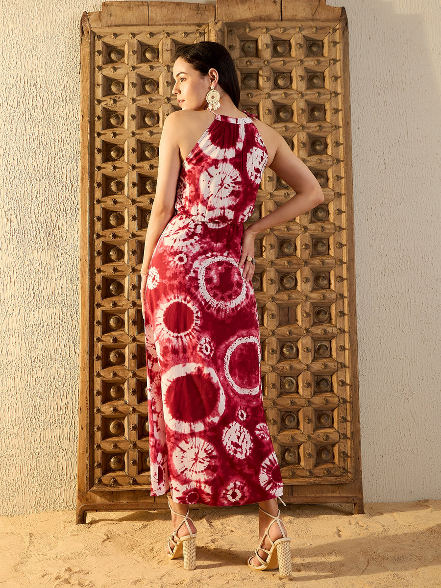 Mayan Cotton Tie Top Dress