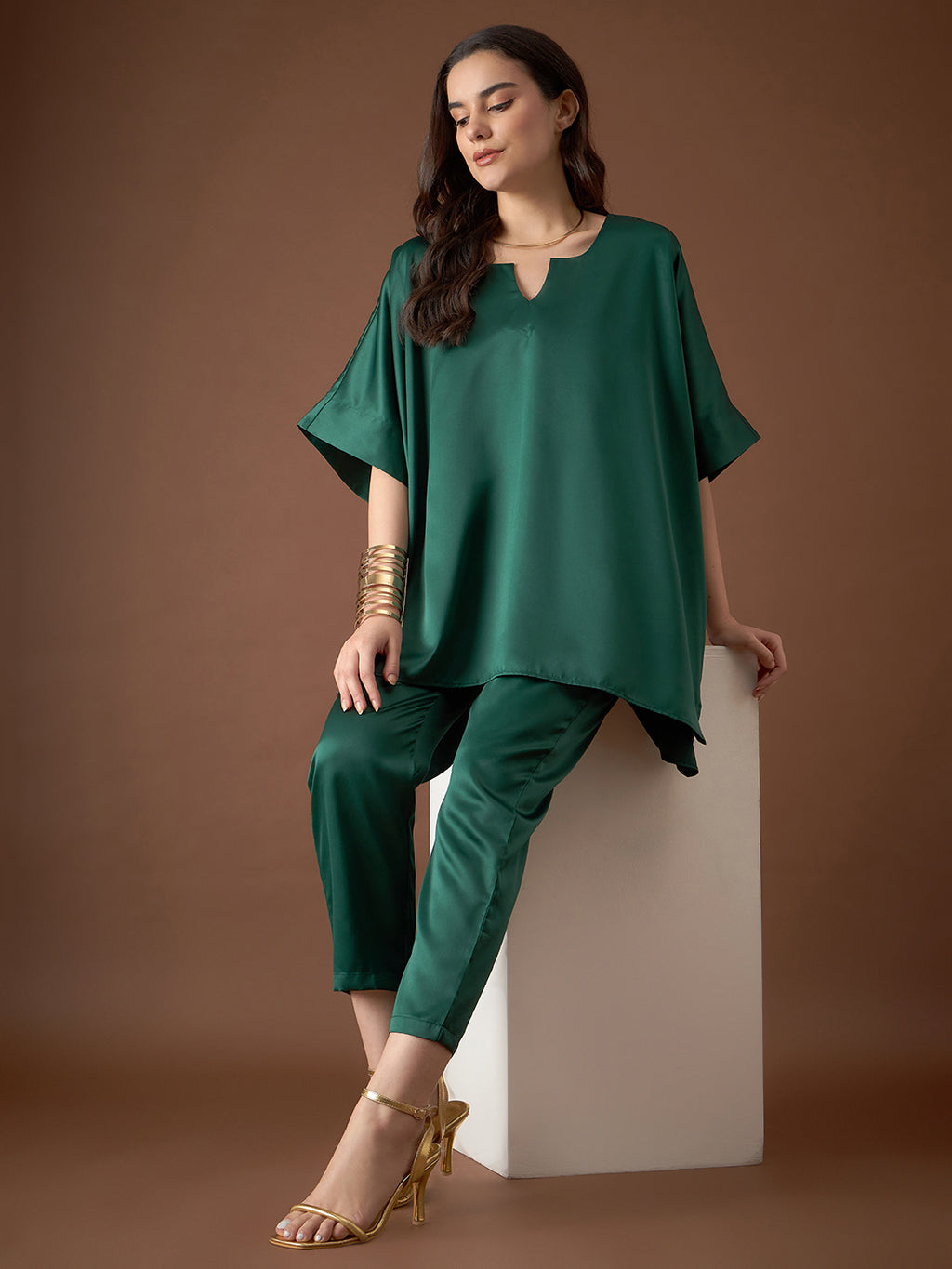 Anti Fit Kaftan Top with Pants