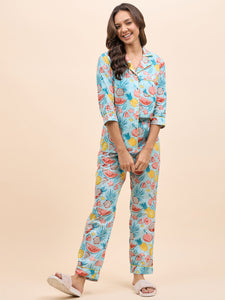 Shirt Pyjama Set