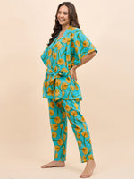 Kurta Pyjama with Kaftan Set