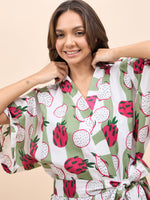 Kurta Pyjama with Kaftan Set