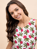 Kurta Shorts Set in Pink color Fruit Print