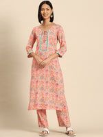 Load image into Gallery viewer, Kurta Pyajama with gota work

