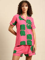 Load image into Gallery viewer, Shirt Shorts nightwear set
