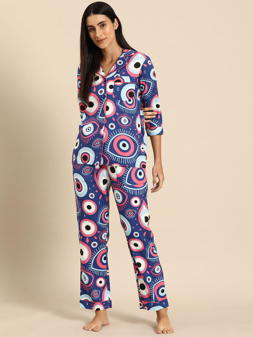 Shirt Pyjama nightwear set