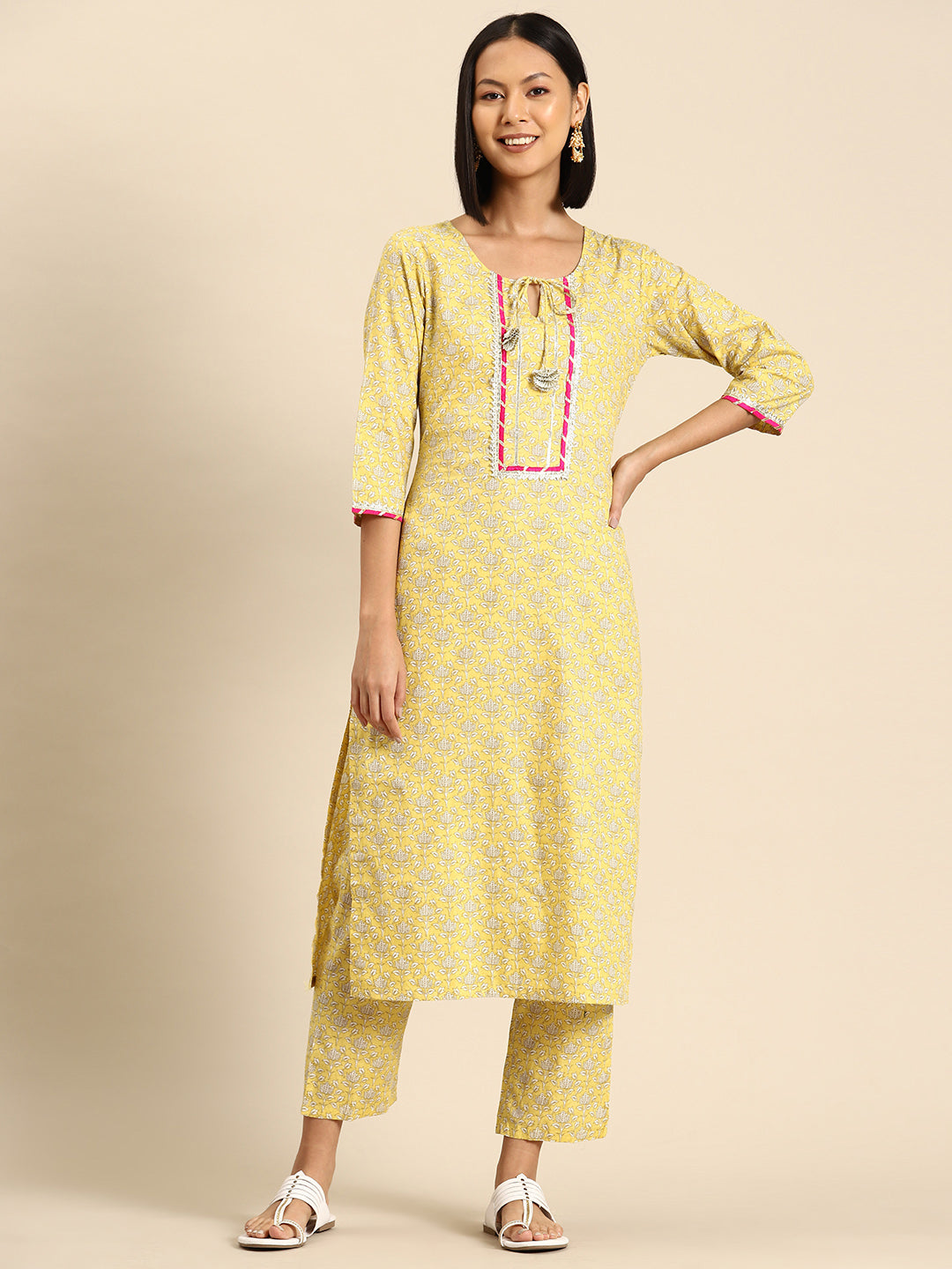 Kurta Pyajama with gota work