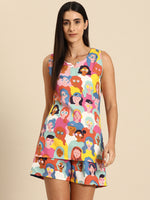 Load image into Gallery viewer, Kurta Shorts nightwear Set
