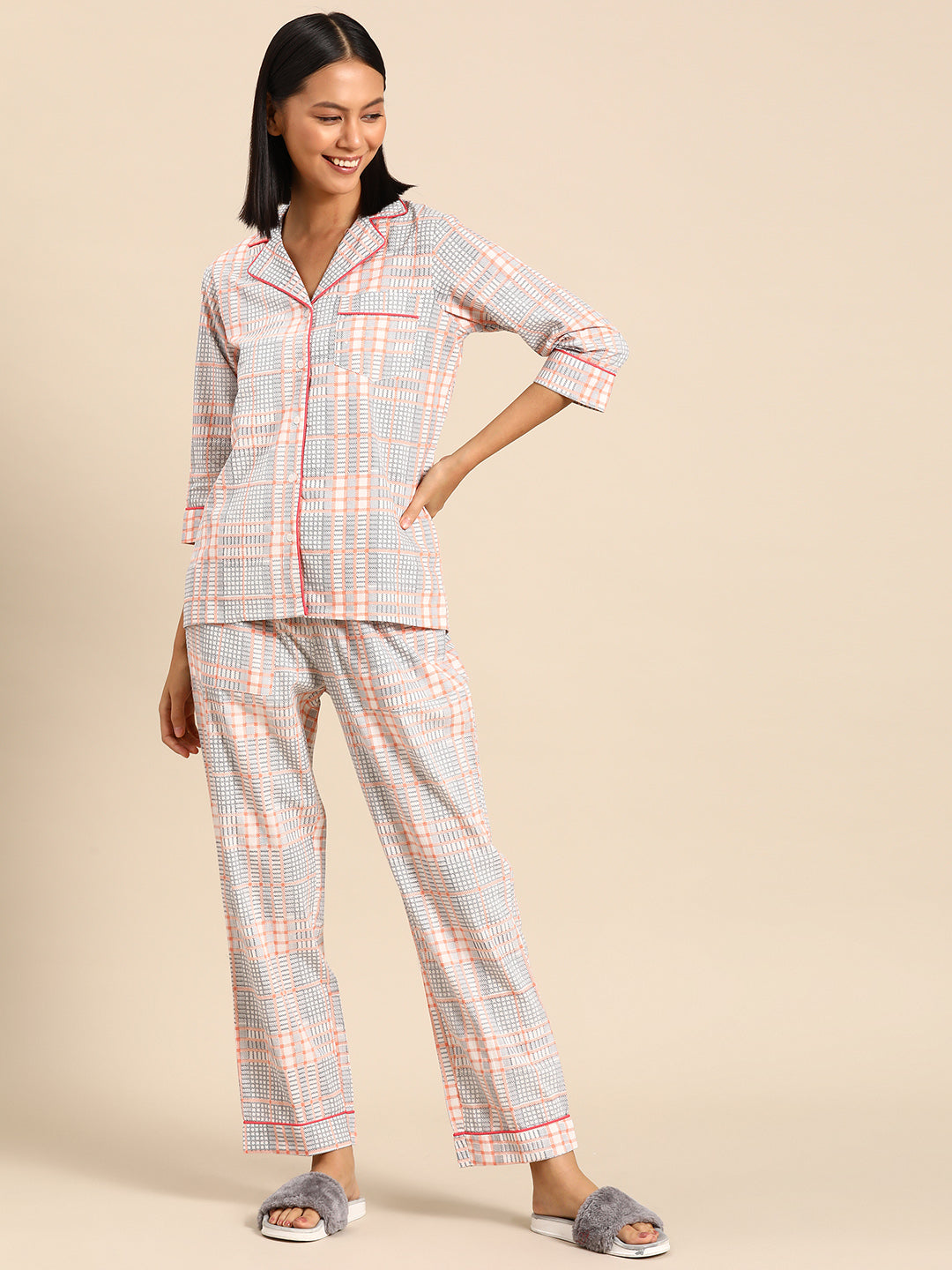 Shirt Pyjama nightwear set