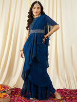 Pre-Draped Sarree with Blouse