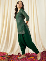 Short Kurta with Low Crotch Dhoti