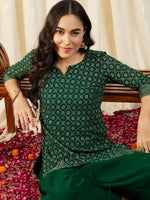 Short Kurta with Low Crotch Dhoti