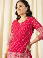 Short Kurta with Low Crotch Dhoti