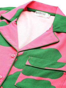 Shirt Shorts nightwear set