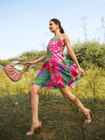 Load image into Gallery viewer, Back tie spaghetti Dress
