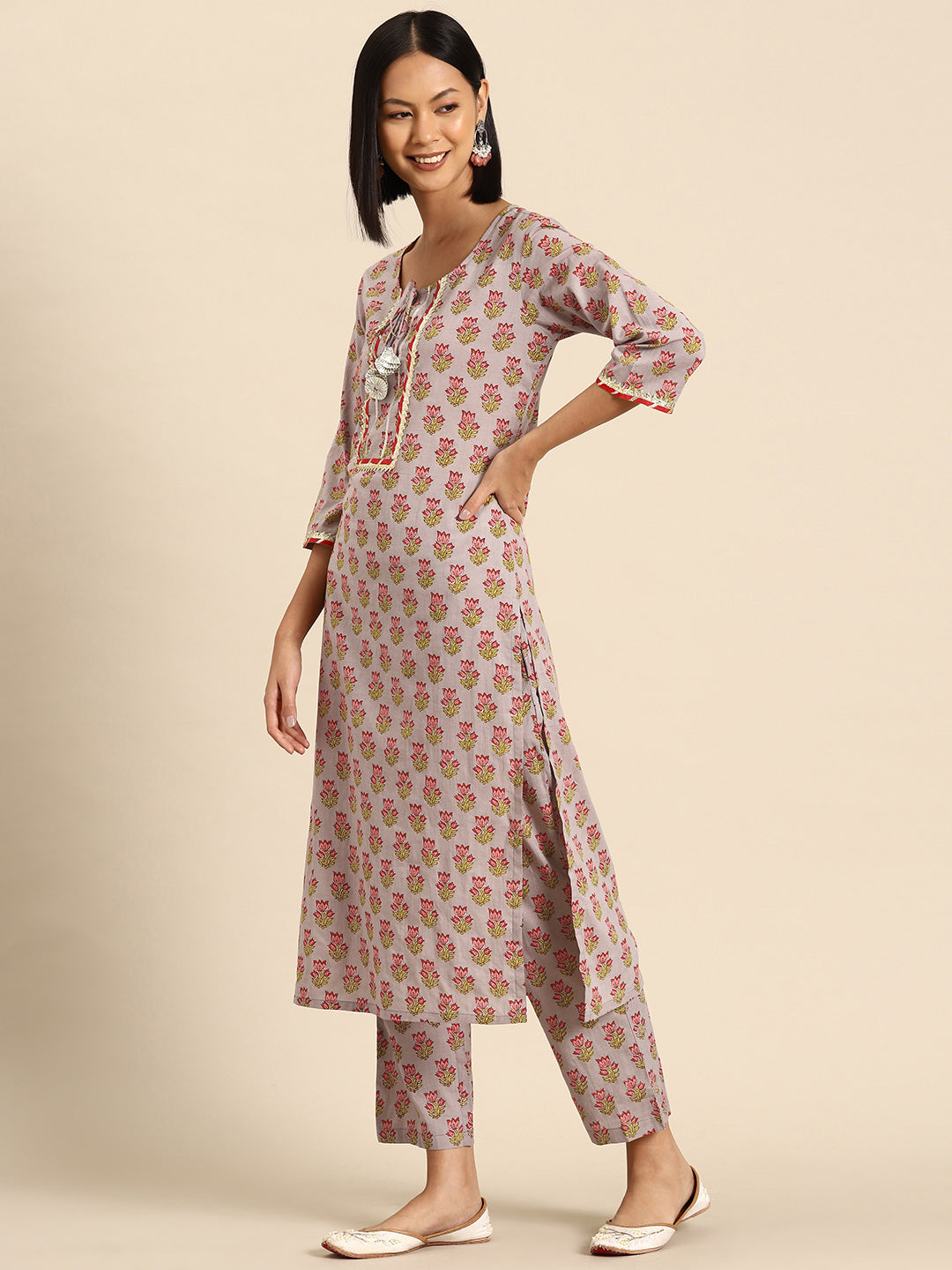 Kurta Pyajama with gota work