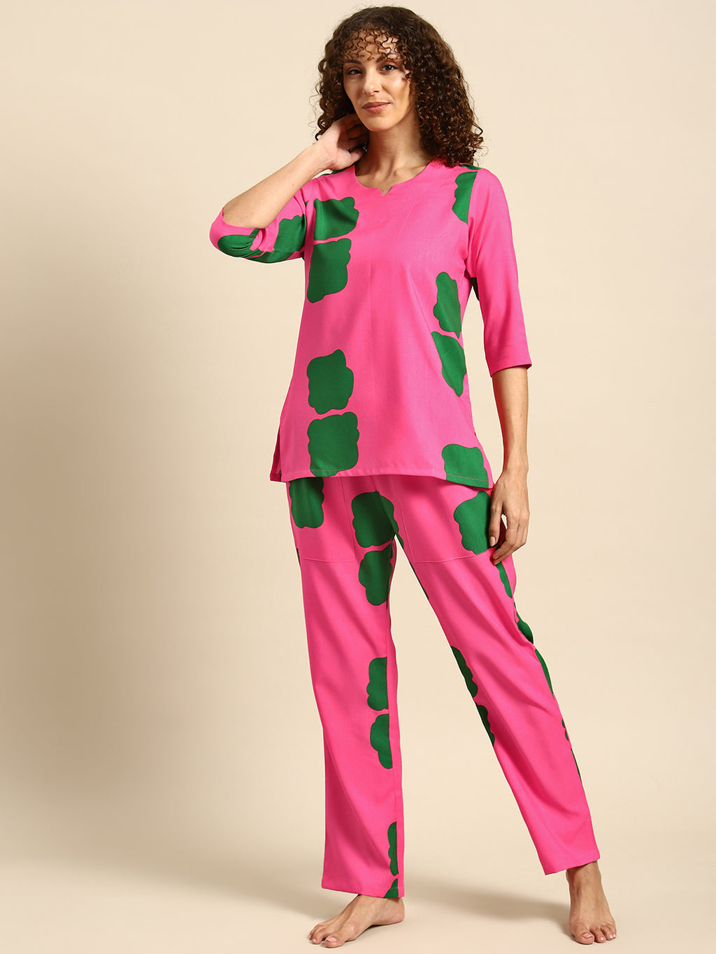 Kurta Pyjama nightwear Set