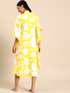 Kaftan with pockets