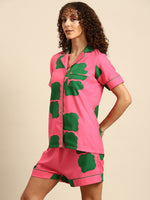 Load image into Gallery viewer, Shirt Shorts nightwear set
