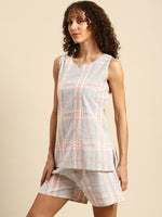 Load image into Gallery viewer, Kurta Shorts nightwear Set
