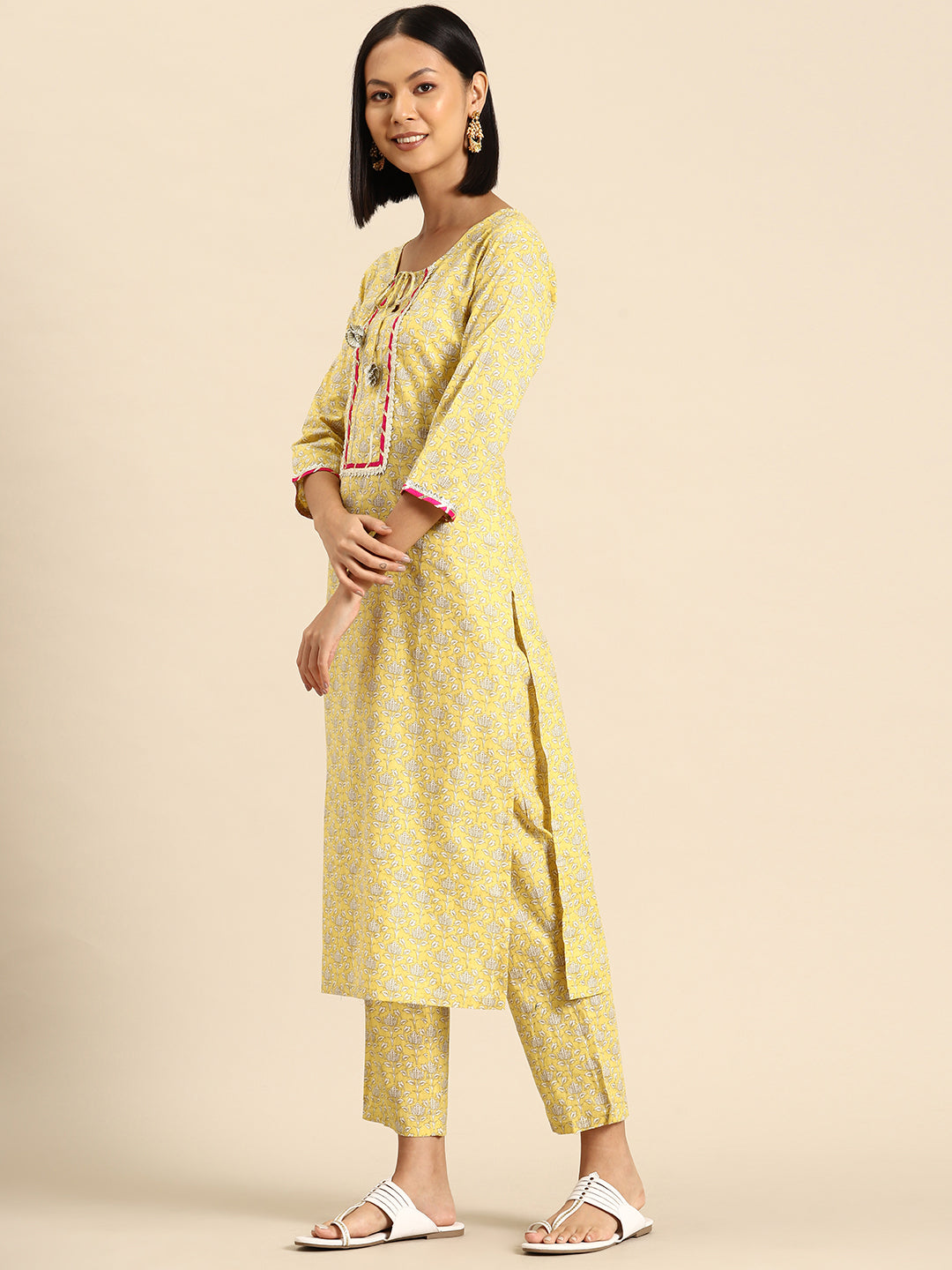 Kurta Pyajama with gota work