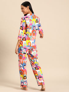 Shirt Pyjama nightwear set