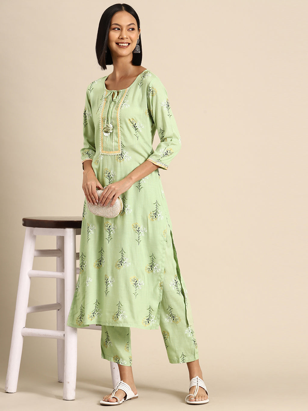 Kurta Pyajama with gota work