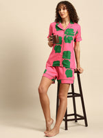 Load image into Gallery viewer, Shirt Shorts nightwear set
