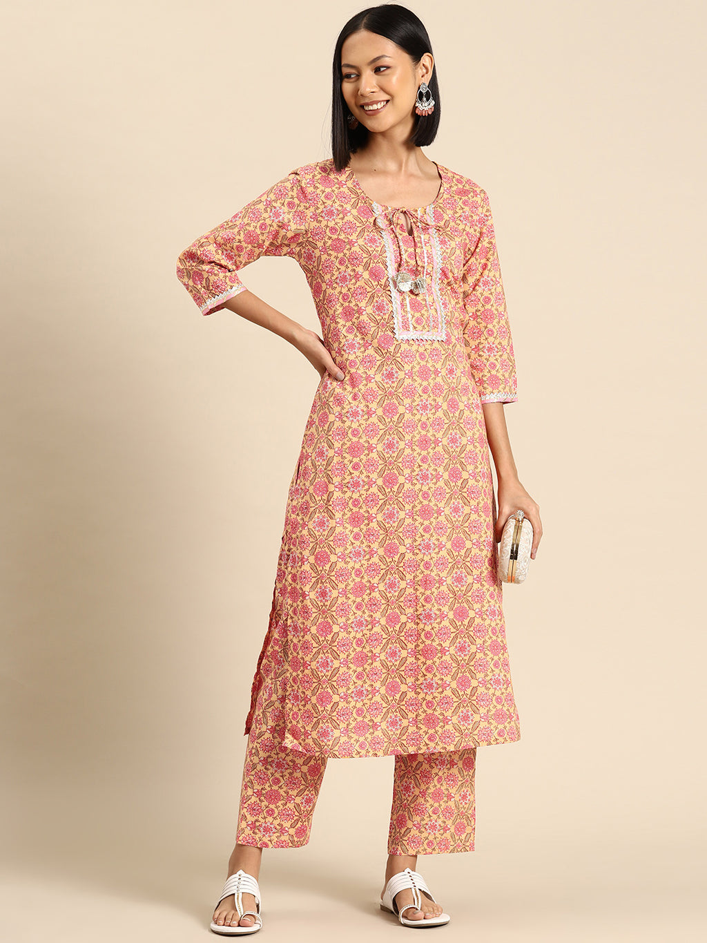 Kurta Pyajama with gota work