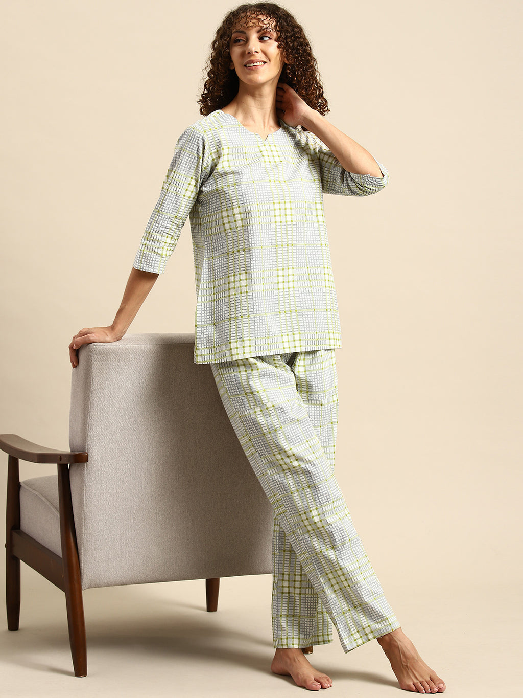 Kurta Pyjama nightwear Set