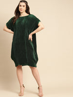 Load image into Gallery viewer, Anti fit Side Cowl Dress
