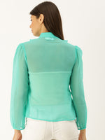 Load image into Gallery viewer, Frill neck Blouse
