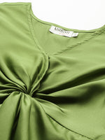 Load image into Gallery viewer, Front Twist Midi Dress
