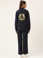 Load image into Gallery viewer, Zipper Sweatshirt with Straight Track pant set
