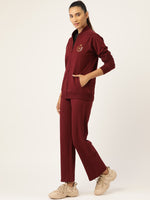 Load image into Gallery viewer, Zipper Sweatshirt with Straight Track pant set
