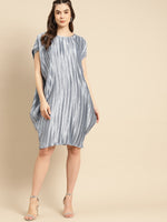 Load image into Gallery viewer, Anti fit Side Cowl Dress
