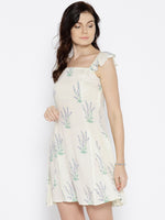 Load image into Gallery viewer, Off shoulder Skater Dress with Floral Print
