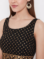 Load image into Gallery viewer, Crop top with cowl dhoti skirt
