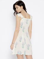 Load image into Gallery viewer, Off shoulder Skater Dress with Floral Print
