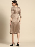 Load image into Gallery viewer, Front Twist Midi Dress
