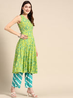 Load image into Gallery viewer, Deep back tie up kurta palazzo
