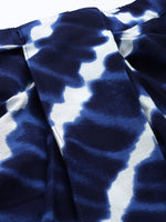 Load image into Gallery viewer, Shrug with crop top and dhoti skirt
