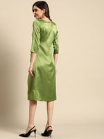 Load image into Gallery viewer, Front Twist Midi Dress
