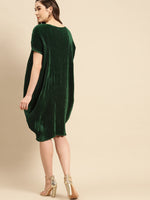 Load image into Gallery viewer, Anti fit Side Cowl Dress
