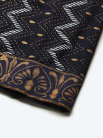 Load image into Gallery viewer, Front loops with flare pleated pants printed jumpsuit
