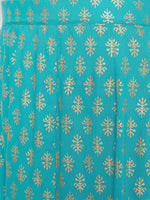 Load image into Gallery viewer, Crop top with cowl dhoti skirt
