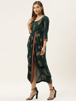 Load image into Gallery viewer, Overlap side cowl dress
