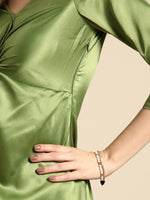 Load image into Gallery viewer, Front Twist Midi Dress
