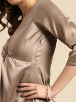 Load image into Gallery viewer, Front Twist Midi Dress
