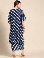 Load image into Gallery viewer, Shrug with crop top and dhoti skirt
