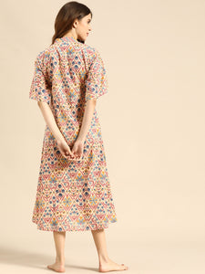 Kaftan Dress with side pockets